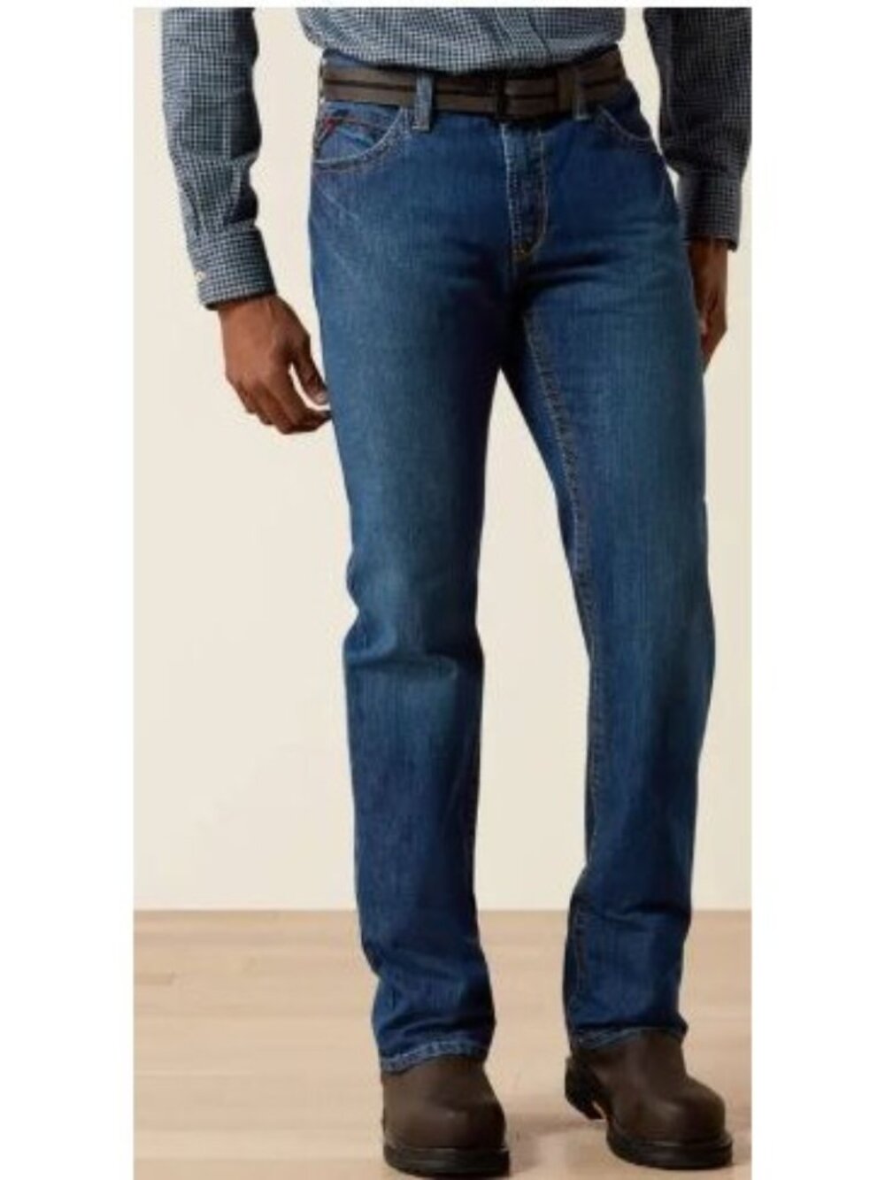 Ariat FR M4 Relax Boot Size 34/36 Jeans EUC Flame Resistant